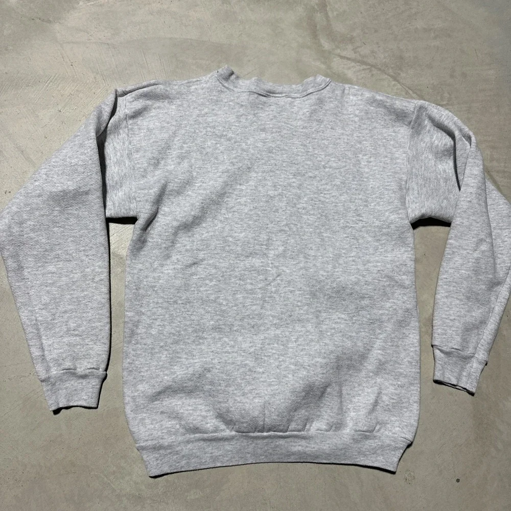 Vintage Raccoon Autumn Pumpkin Habitat Sweatshirt SZ M Art Nature Tree Crewneck - Picture 8 of 9